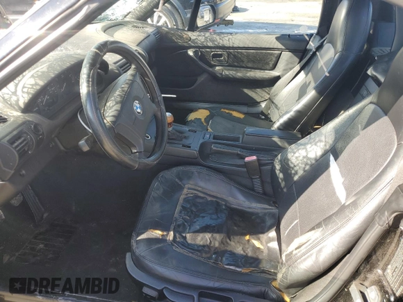 1998 BMW 3 Series 1.9L with VIN 4USCH7320WLE07364, listed as a Copart auction lot 86169014 with 143,597 mi miles and Salvage Title. Bid and sale history available at carsss.com. Image 7.