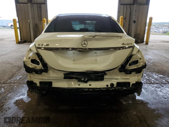 2019 Mercedes-Benz C 300 with VIN 55SWF8EB3KU314116, listed as a Copart auction lot 53444045 with 35,451 mi miles and Salvage Title. Bid and sale history available at DreamBid. Image 6.