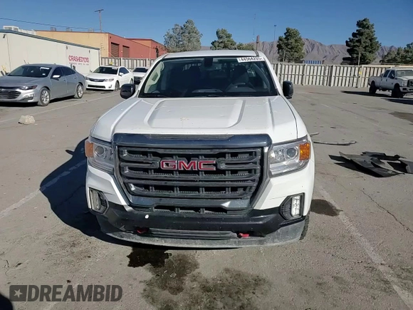 2022 GMC Canyon 4WD AT4 w/Leather with VIN 1GTG6FEN2N1200285, listed as a Copart auction lot 44564205 with 118,711 mi miles and Salvage Title. Bid and sale history available at carsss.com. Image 10.