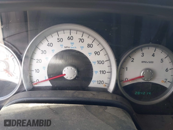2007 Dodge Durango SLT with VIN 1D8HD48P97F505866, listed as a IAAI auction lot 42446196 with 284,214 mi miles and . Bid and sale history available at DreamBid. Image 7.