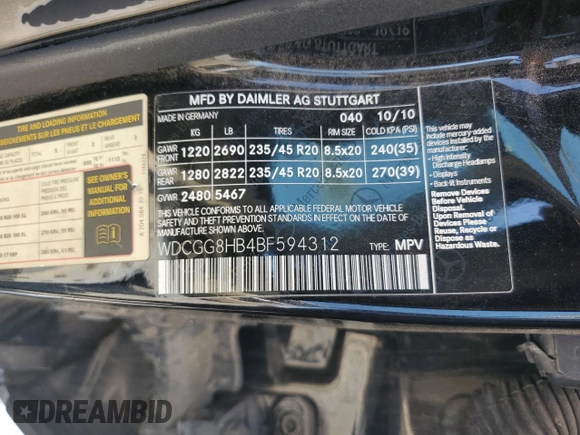 2011 Mercedes-Benz GLK 350 with VIN WDCGG8HB4BF594312, listed as a Copart auction lot 56883595 with 155,582 mi miles and Clean Title. Bid and sale history available at DreamBid. Image 13.