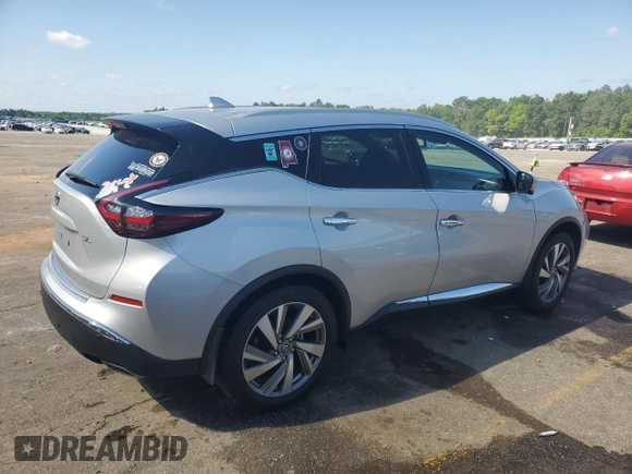 2020 Nissan Murano SL with VIN 5N1AZ2CJ3LN120680, listed as a Copart auction lot 53188185 with 47,745 mi miles and Salvage title. Bid and sale history available at DreamBid. Image 3.