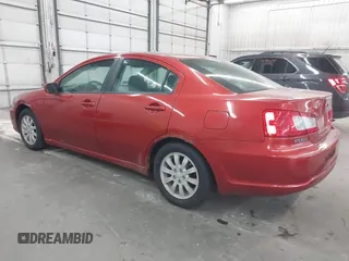 2011 Mitsubishi Galant FE with VIN 4A32B2FF1BE020397, listed as a IAAI auction lot 40398331 with 286,399 mi miles. Bid and sale history available at carsss.com. Image 3.