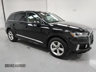 2023 Audi Q7 Premium with VIN WA1AXBF78PD010997, listed as a Copart auction lot 48473305 with 40,258 mi miles and Clean title. Bid and sale history available at DreamBid. Image 4.