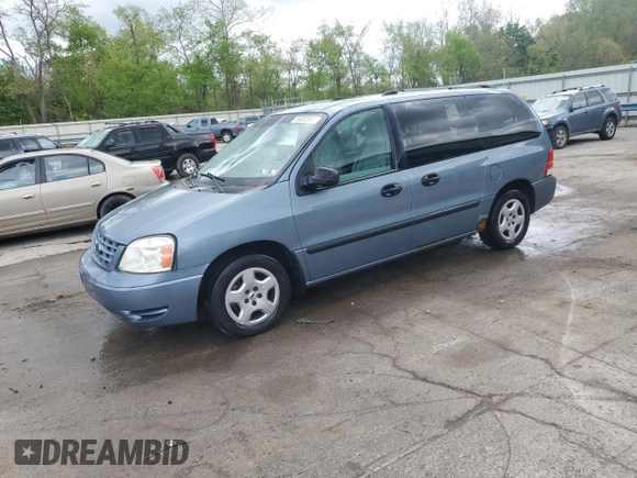 2005 Ford Freestar SE z VIN 2FMDA51605BA50204, wystawiony jako Copart lot #56002955 z przebiegiem 212 942 mil mil oraz Szkody całkowita. Historia ofert i sprzedaży dostępna na DreamBid. Obrazek 1.