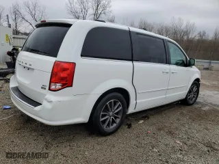 2017 Dodge Grand Caravan SXT with VIN 2C4RDGCG3HR865222, listed as a Copart auction lot 42052235 with 159,422 mi miles and Salvage Title. Bid and sale history available at carsss.com. Image 3.