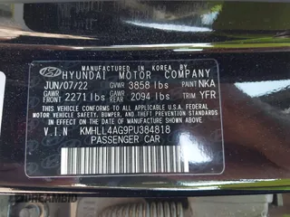 2023 Hyundai Elantra SE with VIN KMHLL4AG9PU384818, listed as a IAAI auction lot 42399244 with 35,358 mi miles and . Bid and sale history available at DreamBid. Image 9.