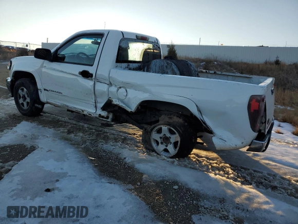 2005 GMC Canyon SL Z85 with VIN 1GTDT146758177330, listed as a Copart auction lot 87684175 with 0 mi miles and Clean Title. Bid and sale history available at carsss.com. Image 2.
