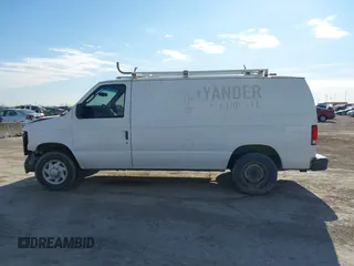 2014 Ford Econoline Cargo Commercial with VIN 1FTNE1EW8EDB20428, listed as a IAAI auction lot 41335946 with 201,988 mi miles and . Bid and sale history available at DreamBid. Image 14.