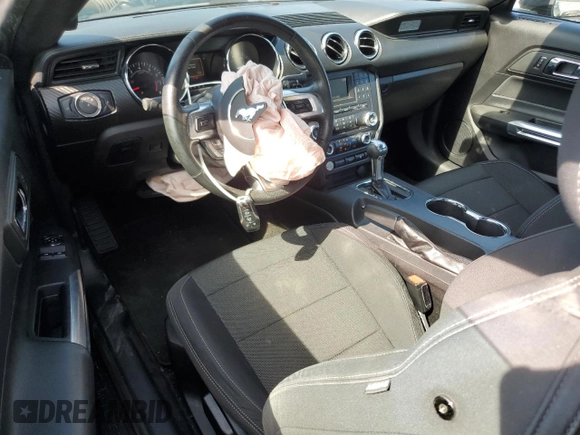 2017 Ford Mustang V6 with VIN 1FA6P8AM2H5353320, listed as a Copart auction lot 57713965 with 65,073 mi miles and Salvage title. Bid and sale history available at DreamBid. Image 8.