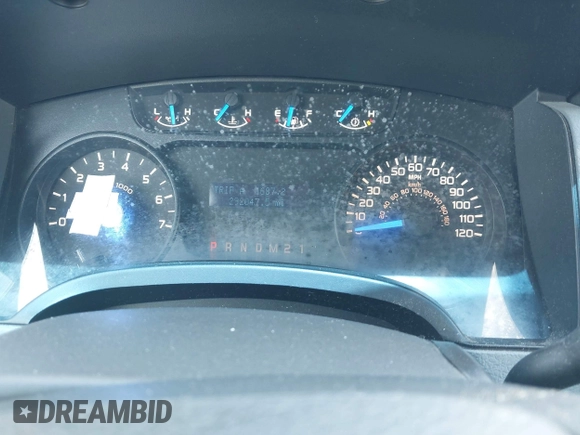2013 Ford F-150 XL with VIN 1FTFX1CF1DFA19445, listed as a IAAI auction lot 42477840 with 292,047 mi miles and . Bid and sale history available at DreamBid. Image 7.