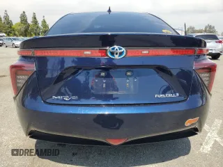 2020 Toyota Mirai with VIN JTDBVRBD7LA008027, listed as a Copart auction lot 55421815 with 27,906 mi miles and Salvage title. Bid and sale history available at DreamBid. Image 6.