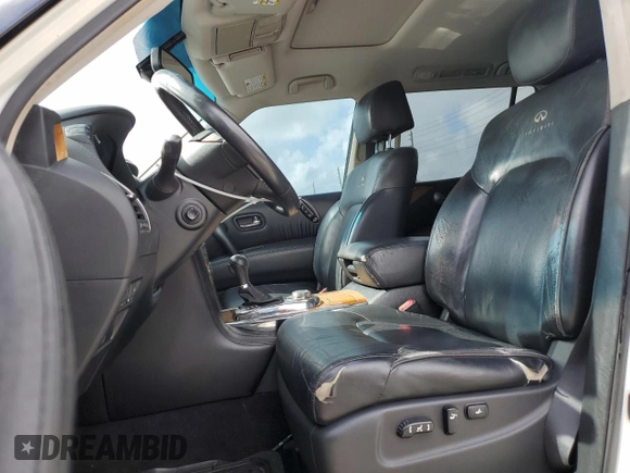 2013 Infiniti QX56 with VIN JN8AZ2NE5D9042020, listed as a Copart auction lot 69930274 with 194,258 mi miles and Salvage Title. Bid and sale history available at carsss.com. Image 7.
