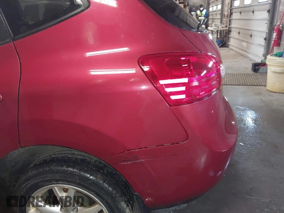 2008 Nissan Rogue SL with VIN JN8AS58V18W126134, listed as a IAAI auction lot 41886130 with 187,482 mi miles and . Bid and sale history available at DreamBid. Image 6.