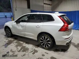 2024 Volvo XC60 Plus Dark Theme with VIN YV4L12RL7R1750616, listed as a Copart auction lot 86825234 with 0 mi miles and Salvage Title. Bid and sale history available at carsss.com. Image 2.