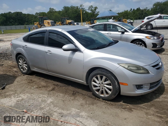 2012 Mazda 6 i Touring with VIN 1YVHZ8DH3C5M11630, listed as a Copart auction lot 59690915 with 160,757 mi miles and Salvage title. Bid and sale history available at DreamBid. Image 4.