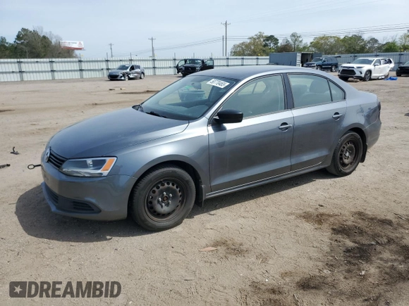 2014 Volkswagen Jetta Sedan S with VIN 3VW1K7AJ6EM365377, listed as a Copart auction lot 50770465 with 119,403 mi miles and Clean Title. Bid and sale history available at carsss.com. Image 1.