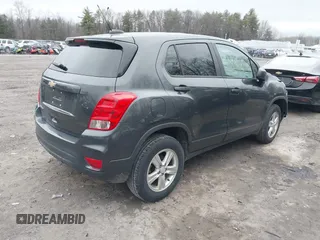2019 Chevrolet Trax LS with VIN 3GNCJNSB5KL386143, listed as a IAAI auction lot 41848085 with 78,680 mi miles and . Bid and sale history available at DreamBid. Image 4.