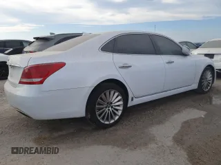2014 Hyundai Equus Ultimate z VIN KMHGH4JH2EU090296, wystawiony jako Copart lot #74122484 z przebiegiem Nie podano mil oraz Szkody całkowita. Historia ofert i sprzedaży dostępna na DreamBid. Obrazek 3.