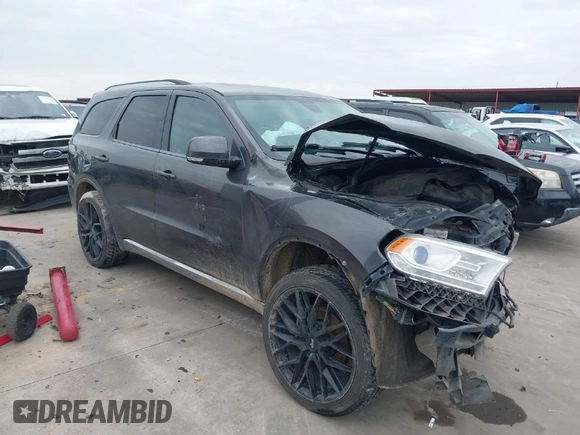2015 Dodge Durango Limited with VIN 1C4RDHDG9FC937938, listed as a IAAI auction lot 41562716 with 139,321 mi miles and . Bid and sale history available at carsss.com. Image 1.