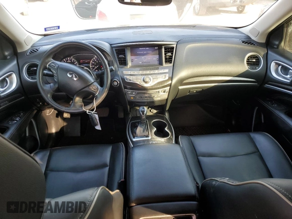 2019 Infiniti QX60 Luxe with VIN 5N1DL0MN9KC521956, listed as a Copart auction lot 47044395 with 63,093 mi miles and Salvage Title. Bid and sale history available at DreamBid. Image 8.