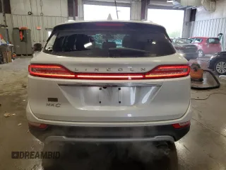 2019 Lincoln MKC Select with VIN 5LMCJ2D90KUL25654, listed as a Copart auction lot 56461185 with 56,296 mi miles and Salvage title. Bid and sale history available at DreamBid. Image 6.