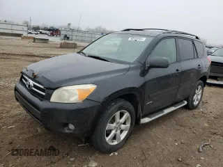 2008 Toyota RAV4 Ltd with VIN JTMZD31V586073655, listed as a Copart auction lot 86348564 with 213,657 mi miles and Salvage Title. Bid and sale history available at carsss.com. Image 1.
