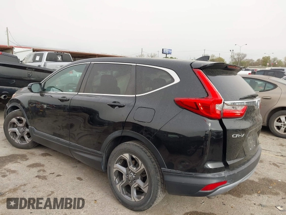 2019 Honda CR-V EX with VIN 5J6RW1H54KA039693, listed as a IAAI auction lot 41827425 with 100,371 mi miles. Bid and sale history available at carsss.com. Image 3.