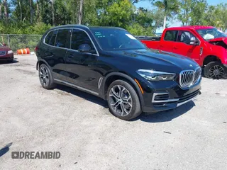 2023 BMW X5 sDrive40i with VIN 5UXCR4C07P9P72263, listed as a IAAI auction lot 41884954 with 34,233 mi miles. Bid and sale history available at carsss.com. Image 1.