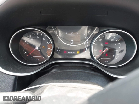 2019 Jeep Compass Latitude with VIN 3C4NJCBB1KT833007, listed as a IAAI auction lot 42401265 with 106,973 mi miles and . Bid and sale history available at DreamBid. Image 7.