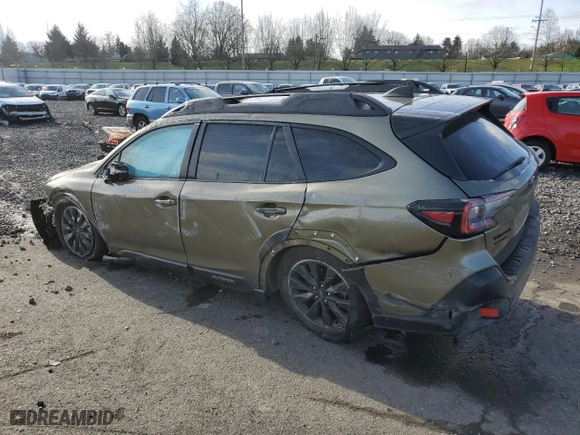 2023 Subaru Outback Onyx Edition with VIN 4S4BTALC9P3169157, listed as a Copart auction lot 43973465 with 9,930 mi miles and Salvage Title. Bid and sale history available at carsss.com. Image 2.
