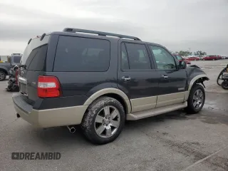2007 Ford Expedition Eddie Bauer с VIN 1FMFU17557LA05396, выставлен на аукционе Copart как лот 59597425 с пробегом 129 441 миль миль и Списание • Salvage title. История ставок и продаж доступна на DreamBid. Изображение 3.