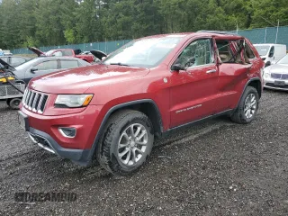 2014 Jeep Grand Cherokee Limited with VIN 1C4RJFBM5EC336188, listed as a Copart auction lot 57676055 with 140,103 mi miles and Salvage title. Bid and sale history available at DreamBid. Image 1.