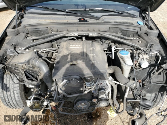 2017 Audi Q5 Premium Plus with VIN WA1L2AFPXHA016207, listed as a Copart auction lot 55445805 with 93,467 mi miles and Salvage title. Bid and sale history available at DreamBid. Image 11.