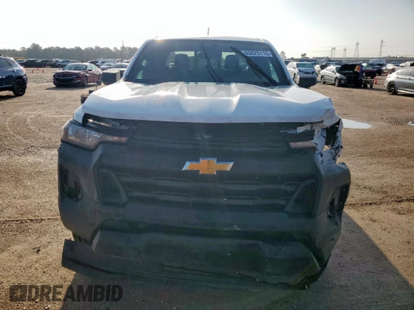 2023 Chevrolet Colorado 2WD Work Truck with VIN 1GCPSBEK5P1136711, listed as a Copart auction lot 65025115 with 29,219 mi miles and Salvage title. Bid and sale history available at DreamBid. Image 5.