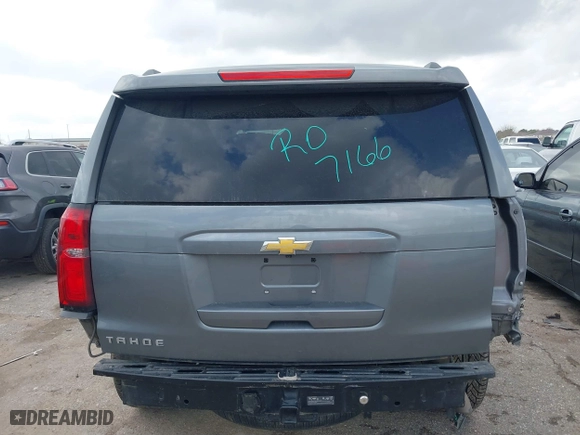 2020 Chevrolet Tahoe LT with VIN 1GNSKBKC4LR164705, listed as a IAAI auction lot 41699620 with 94,372 mi miles. Bid and sale history available at carsss.com. Image 16.
