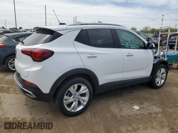 2024 Buick Encore GX Preferred with VIN KL4AMBSL0RB125958, listed as a Copart auction lot 56416785 with 3,384 mi miles and Non repairable. Bid and sale history available at DreamBid. Image 3.