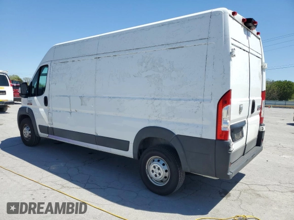 2017 Ram ProMaster Cargo with VIN 3C6TRVDG5HE503380, listed as a Copart auction lot 52719345 with 231,239 mi miles and Clean Title. Bid and sale history available at carsss.com. Image 2.