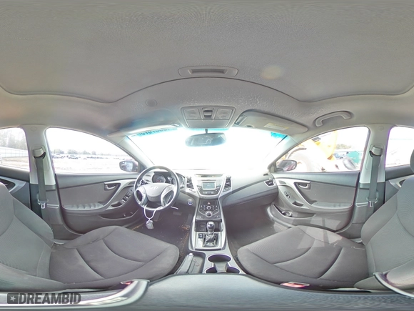 2016 Hyundai Elantra Value Edition with VIN KMHDH4AE8GU489998, listed as a Copart auction lot 46867675 with 168,539 mi miles and Salvage Title. Bid and sale history available at carsss.com. Image 13.
