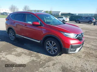 2021 Honda CR-V Touring z VIN 7FART6H9XME003424, wystawiony jako IAAI lot #42030168 z przebiegiem 86 299 mil mil oraz . Historia ofert i sprzedaży dostępna na DreamBid. Obrazek 1.
