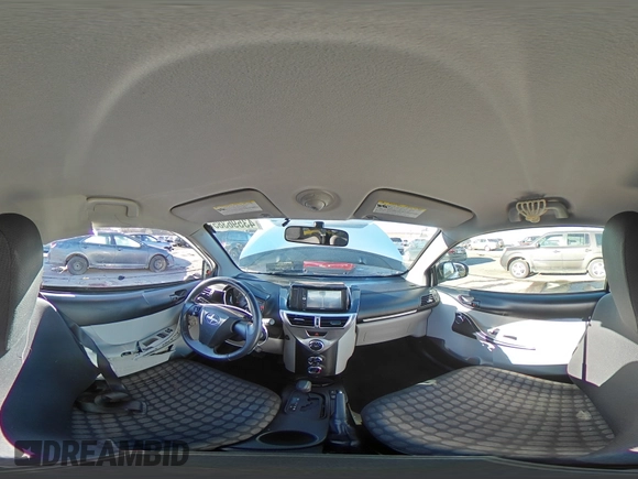 2014 Scion iQ with VIN JTNJJXB01EJ026837, listed as a Copart auction lot 43596385 with 52,826 mi miles and Salvage title. Bid and sale history available at DreamBid. Image 13.