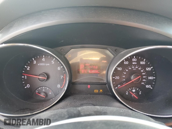 2016 Kia Sedona LX with VIN KNDMB5C14G6148625, listed as a Copart auction lot 53874675 with 168,688 mi miles and Salvage Title. Bid and sale history available at carsss.com. Image 9.