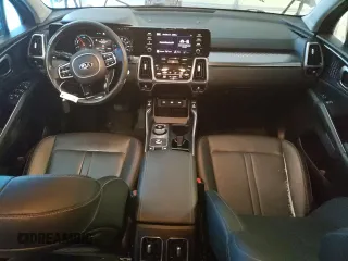 2021 Kia Sorento Hybrid S with VIN KNDRG4LG6M5057329, listed as a Copart auction lot 84905284 with 53,640 mi miles and Salvage Title. Bid and sale history available at carsss.com. Image 8.