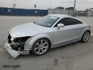 2008 Audi TT 2.0T with VIN TRUAF38J681000744, listed as a Copart auction lot 47973085 with 94,710 mi miles and Salvage Title. Bid and sale history available at carsss.com. Image 1.