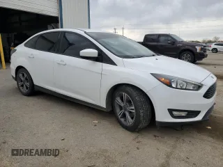 2018 Ford Focus SE with VIN 1FADP3FE5JL230334, listed as a Copart auction lot 50656965 with 91,272 mi miles and Salvage Title. Bid and sale history available at carsss.com. Image 4.