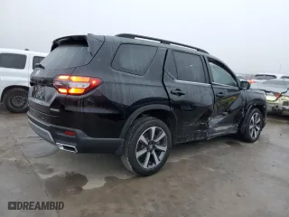 2025 Honda Pilot Touring with VIN 5FNYG2H76SB009916, listed as a Copart auction lot 43832285 with 2,998 mi miles and Salvage Title. Bid and sale history available at carsss.com. Image 3.
