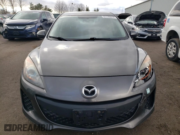2013 Mazda 3 i Touring with VIN JM1BL1V72D1834203, listed as a Copart auction lot 81749514 with 217,530 mi miles and Clean Title. Bid and sale history available at DreamBid. Image 5.