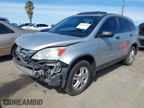 2010 Honda CR-V EX with VIN 5J6RE3H54AL039551, listed as a IAAI auction lot 41651195 with 204,532 mi miles and . Bid and sale history available at carsss.com. Image 2.