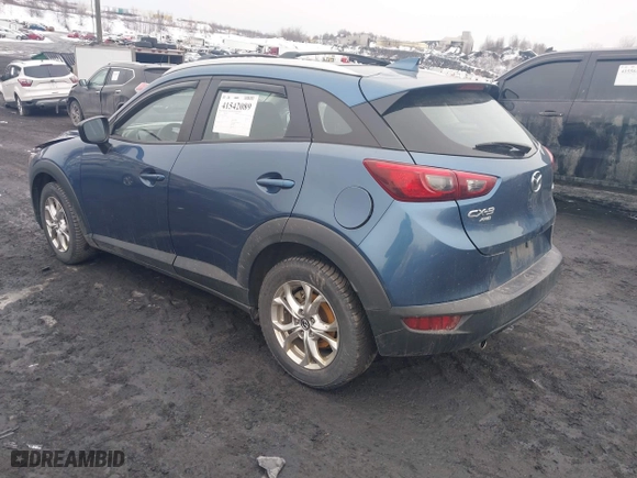 2018 Mazda CX-3 Sport with VIN JM1DKFB74J0320352, listed as a IAAI auction lot 41542089 with 111,017 mi miles. Bid and sale history available at carsss.com. Image 3.