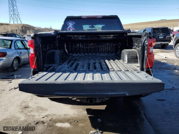 2019 Chevrolet Silverado 1500 RST with VIN 1GCUYEED7KZ137308, listed as a Copart auction lot 47391645 with 54,430 mi miles and Salvage Title. Bid and sale history available at carsss.com. Image 6.